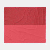 Split Tomaat Rood Designer Fleece Deken - Aangepas (Voorkant (Horizontaal))