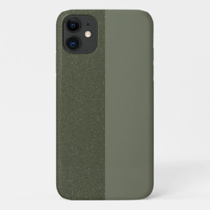 Split-Tone Moss Green iPhone 11 Hoesje – Aanpassen