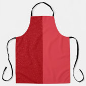 Split-Tone Tomato Red Chef Schort - (Voorkant)