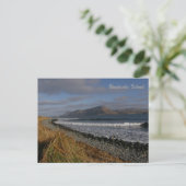 Split top Mountain op Unalaska Island Briefkaart (Staand voorkant)
