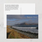 Split top Mountain op Unalaska Island Briefkaart (Voorkant / Achterkant)