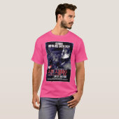 Split Tweede Koreaanse Cyberpunk VHS T-shirt (Voorkant volledig)