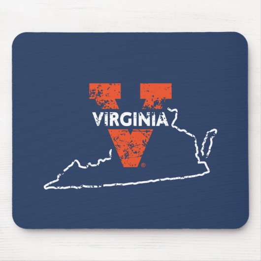 Split V Virginia State Love Muismat (Voorkant)