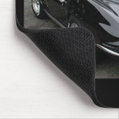 Split-venster voor kerstCorvette Black Muismat (Hoek)