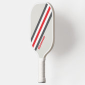  Split Wingtip Stripes met naam Pickleball Paddle (Links)