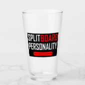 Splitbordpersonaliteit Glas (Voorkant)