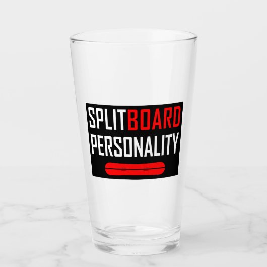 Splitbordpersonaliteit Glas (Voorkant)