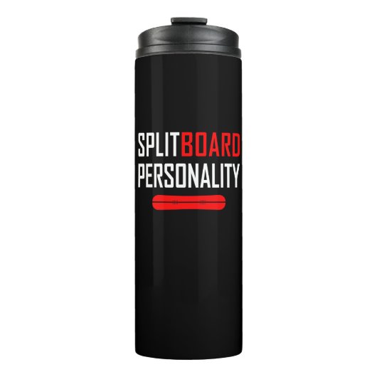 Splitbordpersonaliteit Thermosbeker (Voorkant)