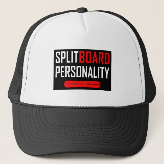 Splitbordpersonaliteit Trucker Pet (Voorkant)