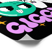 Splits in Giggles Funny Bowling Team Bowler Sports Poster (Hoek)