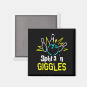 Splits in Giggles Magneet (Voorkant / Achterkant)