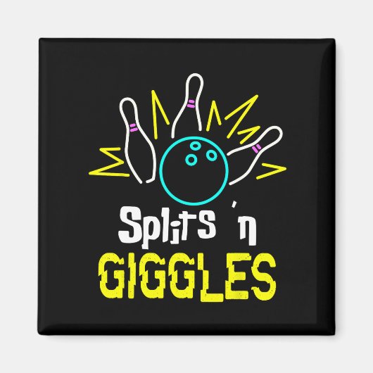Splits in Giggles Magneet (Voorkant)