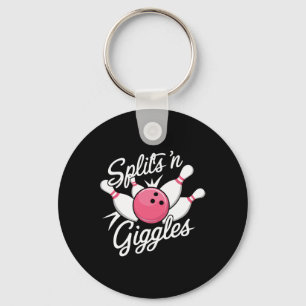 Splits N Giggles Bowling Ball en P Sleutelhanger