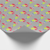 Splits plastic omslagpapier cadeaupapier (Hoek)