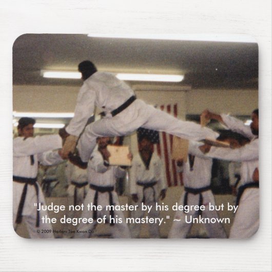 Splitschop Mousepad Muismat (Voorkant)