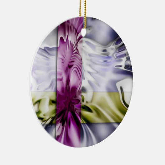 Splitsen op strepen keramisch ornament (Rechts)