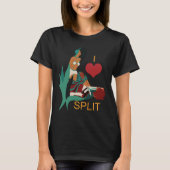 Splitsen T-shirt (Voorkant)
