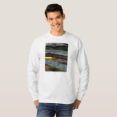 Splitsen van Abstract spoor T-shirt (Voorkant volledig)