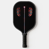 Splitsen van de atom Decorative Pillow Pickleball Paddle (Voorkant)
