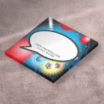 Splitsen van de Atom Speech Bubble Science Teacher Post-it® Notes<br><div class="desc">Pas de naam aan. Cool,  trendy en leuke wetenschapsgeïnspireerde notities ontworpen als een geschenk voor alle wetenschappers,  wetenschapsdocenten,  wetenschapsstudenten en elke wetenschapsgeek in je leven (inclusief jou)! Ontworpen door Thisnotme©</div>