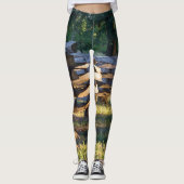 Splitsen van spoorstaafkop leggings (Voorkant)