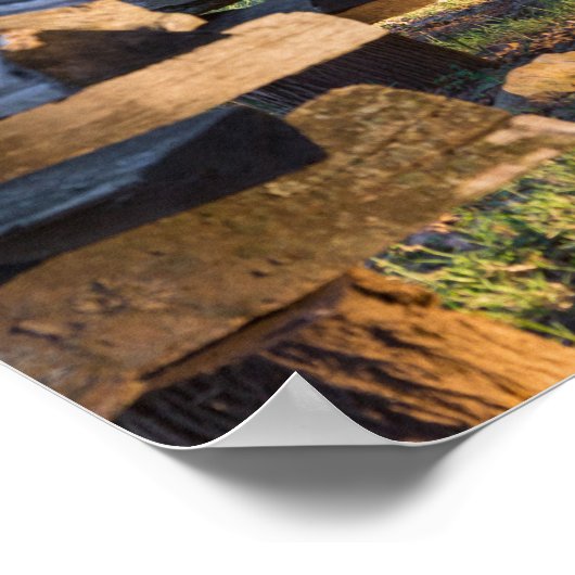 Splitsen van spoorstaafkop poster (Hoek)