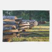 Splitsen van spoorstaafkop theedoek (Horizontaal)