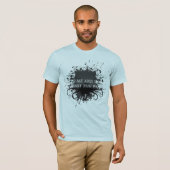 Splitser op lichte Mannen - Gepersonaliseerd T-shirt (Voorkant volledig)