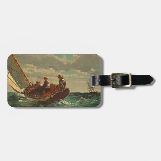 Splitsing (Fair Wind) 1873-76 Bagagelabel (Voorkant horizontaal)