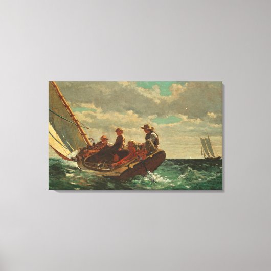 Splitsing (Fair Wind) 1873-76 Canvas Afdruk (Voorkant)