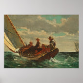 Splitsing (Fair Wind) 1873-76 Poster (Voorkant)