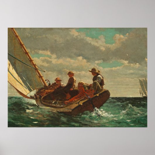 Splitsing (Fair Wind) 1873-76 Poster (Voorkant)