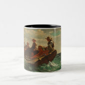 Splitsing (Fair Wind) 1873-76 Tweekleurige Koffiemok (Center)