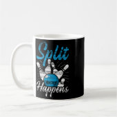 Splitsing gebeurt grappig Bowling Koffiemok (Links)