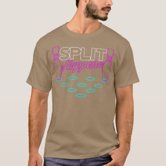 Splitsing gebeurt grappig Bowling T-shirt