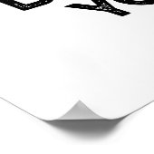 Splitsing gebeurt niet door je beste Bowling-woord Poster (Hoek)