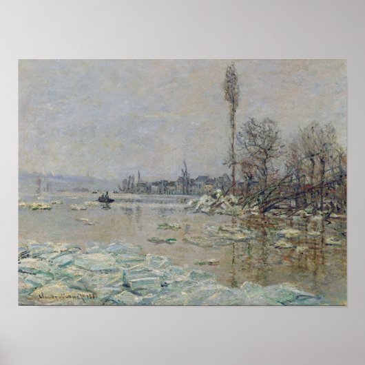 Splitsing Ice, 1880 Poster (Voorkant)