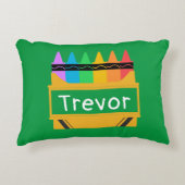 Splitst Crayon Box Speciaal Kinder Accent Kussen (Voorkant)