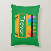 Splitst Crayon Box Speciaal Kinder Accent Kussen (Achterkant (Verticaal))