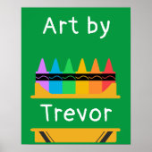 Splitst Crayon Box Speciaal Kinder Poster (Voorkant)
