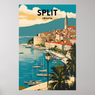 Splitst Kroatië Poster