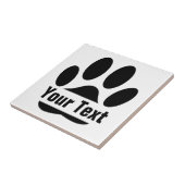 Spllit Lijst Dog Paprint met douanetekst Tegeltje (Zijkant)