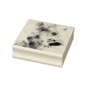Splotches Hout Art Stamp Rubberstempel (Stempel)