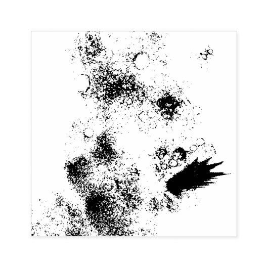 Splotches Hout Art Stamp Rubberstempel (Afrduk)