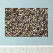 SPLT_002, Actie Splatter Schilderen Canvas Afdruk (Insitu (Houten vloer))