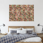 SPLT_24_005, Actie Splatter Schilderen Canvas Afdruk (Insitu (Slaapkamer))