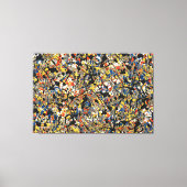 SPLT_24_006, Actie Splatter Schilderen Canvas Afdruk (Voorkant)