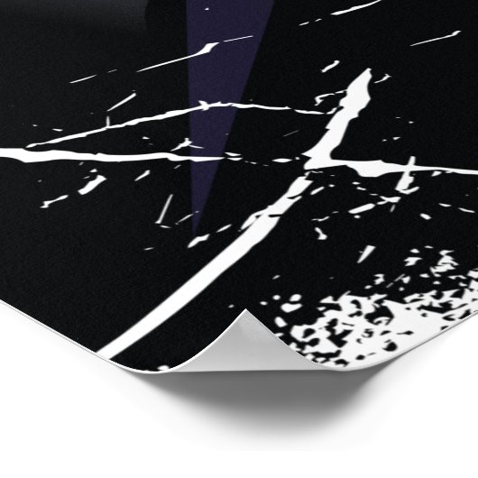 splügen Zwitserland ski poster (Hoek)