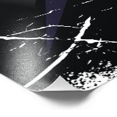 splügen Zwitserland ski poster (Hoek)