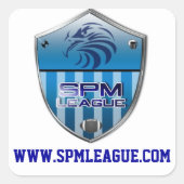 SPM-STICKER VIERKANTE STICKER (Voorkant)